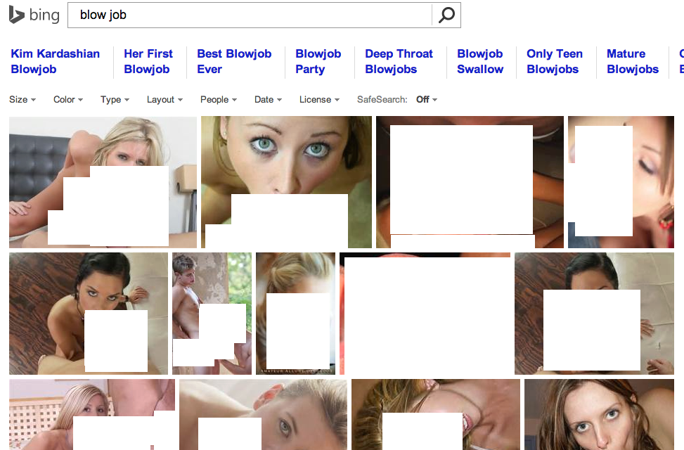 Bing Porn Search